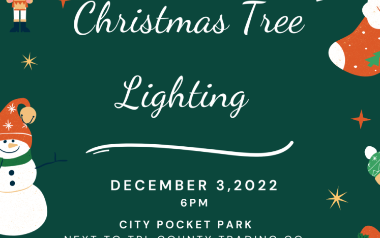 Tree Lighting Flyer